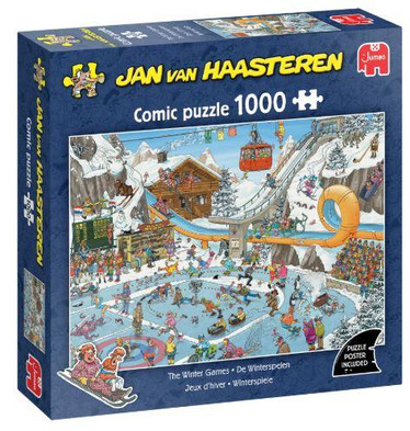 Jan van Haasteren The Winter Games palapeli 1000 palaa