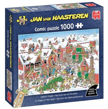 Jan van Haasteren Santa's village palapeli 1000 palaa