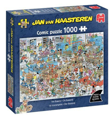 Jan van Haasteren The Bakery palapeli 1000 palaa