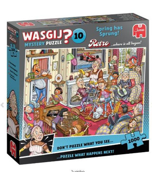  Wasgij Retro Mystery 10 Spring has Sprung! palapeli 1000 palaa
