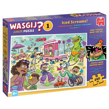 Wasgij Junior 1 Iced Screams! palapeli 240 palaa
