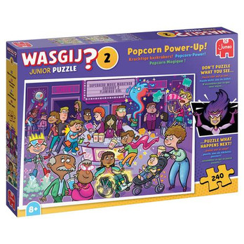Wasgij Junior 2 Popcorn Power-Up! palapeli 240 palaa
