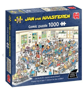 Jan van Haasteren Can we fix it? palapeli 1000 palaa. LUE TUOTEKUVAUS!!!