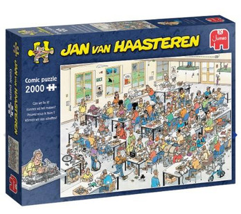 Jan van Haasteren Can we fix it? palapeli 2000 palaa