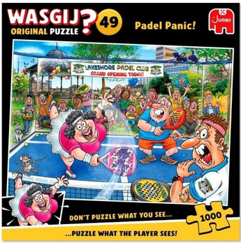 Wasgij Original 49 Padel Panic palapeli 1000 palaa