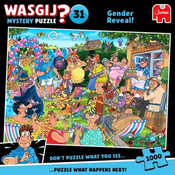 Wasgij Mystery 31 Gender Reveal! palapeli 1000 palaa