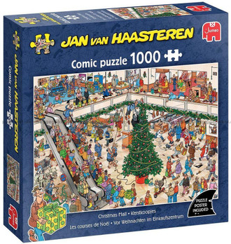 Jan van Haasteren Christmas Mall palapeli 1000 palaa
