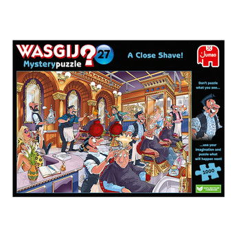 Wasgi Mystery 27 A Close Shave palapeli 1000 palaa