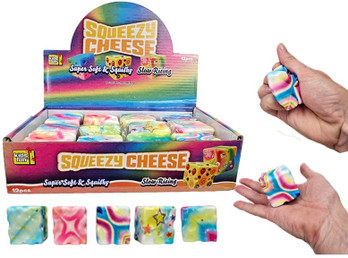 Squeezy Cheece slow-rise printed juustopala