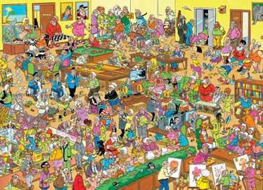 Jan van Haasteren The Retirement Home palapeli 1000 palaa