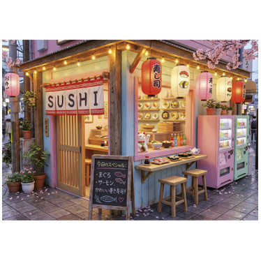 Educa Kawaii Sushi palapeli 1000 palaa