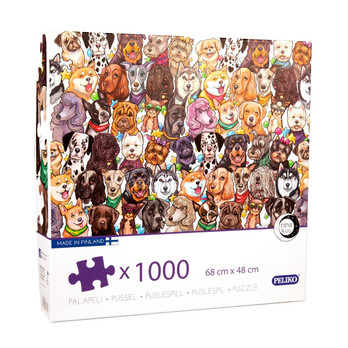 Peliko, Nina Kuu, Koirat palapeli 1000 palaa