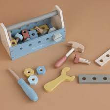 Little Dutch puinen työkalupakki FSC puuta , 20 osaa
