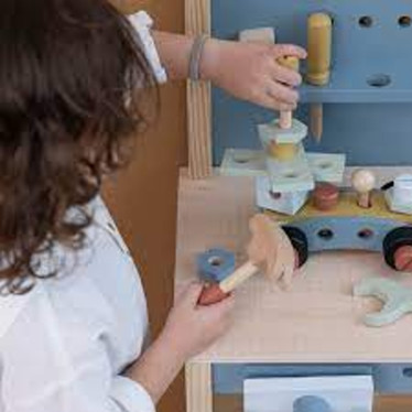 Little Dutch puinen työkalupakki FSC puuta , 20 osaa