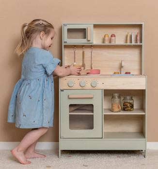 Little Dutch Leikkikeittiö puinen FSC 10 osaa