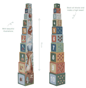 Little Dutch Forest Friends Pinottavat Palikat FSC