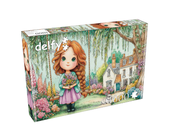 Delfy Little garden Dreams palapeli 1000 palaa