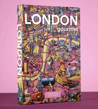 Water & Wines London gourment palapeli 1000 palaa