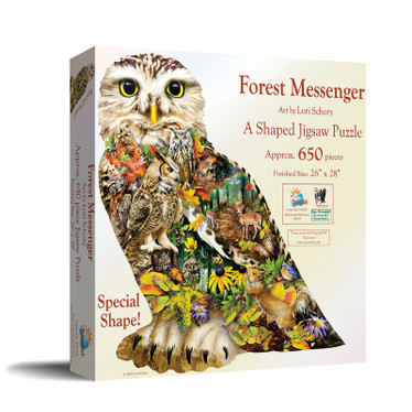 SunsOut Lori Schory - Forest Messenger palapeli 650 palaa