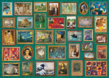 Eurographics Masterpieces palapeli 2000 palaa