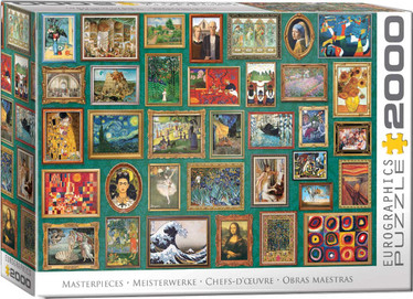 Eurographics Masterpieces palapeli 2000 palaa