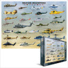 Eurographics Military Helicopters palapeli 1000 palaa