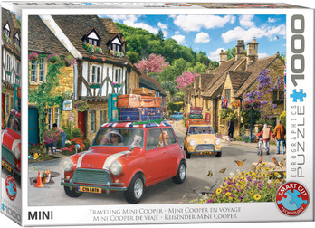 Eurographics, Travelling Mini Cooper palapeli 1000 palaa