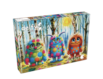Delfy  Monsterous Trio palapeli 1000 palaa