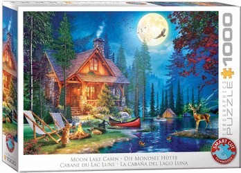 Eurocraphics, Mooon Lake Cabin palapeli 1000 palaa