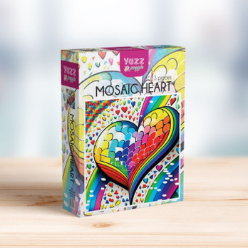 Yazz Mosaic Heart palapeli 1023 palaa