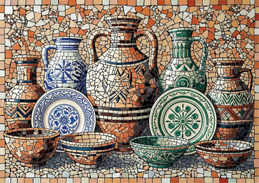 Jazz Mosaic palapeli 1000 palaa