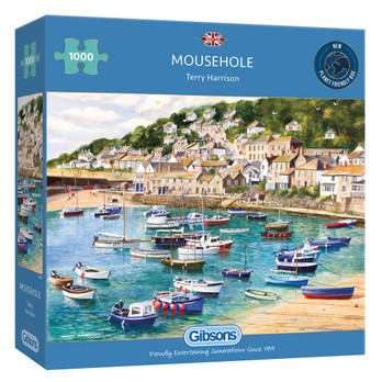 Gibsons Mousehole palapeli 1000 palaa