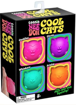  Needoh Teenie Cool Cats 4-pack 