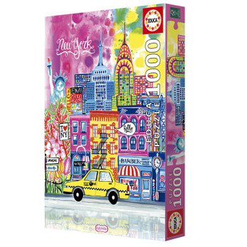 Educa New York by Car Pintos palapeli 1000 palaa