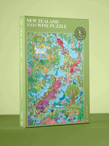 Water&Wine, New Zealand Wine palapeli 1000 palaa