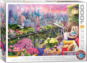 Eurographics NewYork Rooftop Garden palapeli 1000 palaa