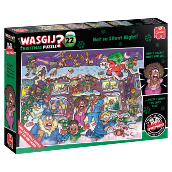 Wasgij Christmas 22 Not so Silent Night palapeli  2x1000 palaa