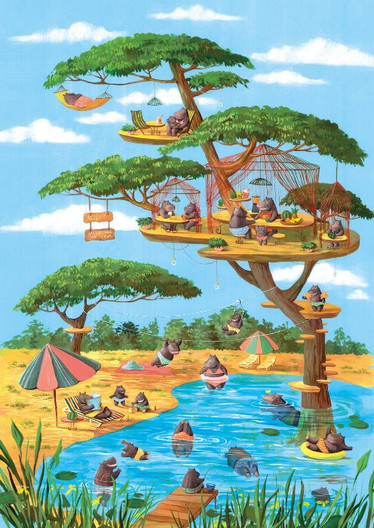  Magnolia Oasis palapeli 1000 palaa