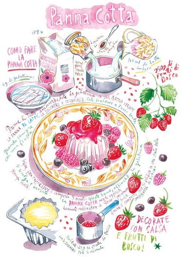 Magnolia Panna Cotta palapeli 1000 palaa