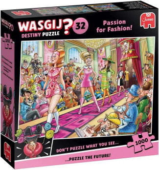 Wasgij Destiny 32 Passion for Fashion palapeli 1000 palaa