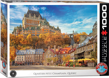 Eurographics Petit Champlain, Québec palapeli 1000 palaa