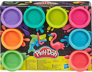 PLAY-DOH Neonvärit -muovailuvahapakkaus