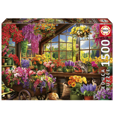 Educa Potting Shed palapeli 1500 palaa