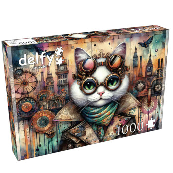 Delfy Purrfect Urbanity palapeli 1000 palaa