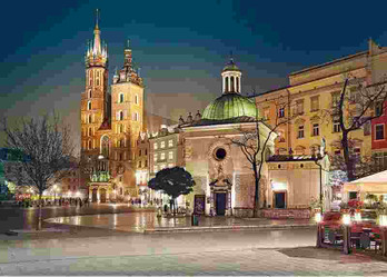 CherryPazzi Market Square in Cracow palapeli 1000 palaa