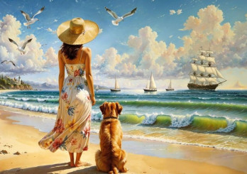 CherryPazzi The Blue Horizon palapeli 1000 palaa