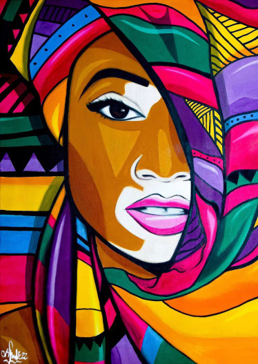 Enjoy African Beauty palapeli 1000 palaa