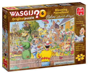 Wasgij Retro Original 6 Blooming Marvellous palapeli 1000 palaa