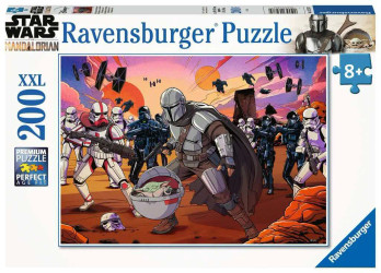 Ravensburger The Mandalorian Face-Off palapeli 200 XXL palaa