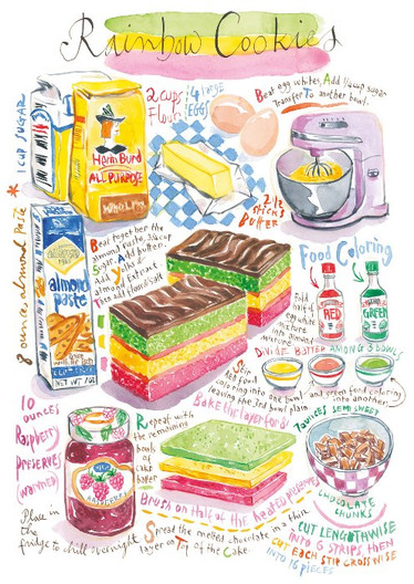 Magnolia Rainbow Cookies palapeli 1000 palaa